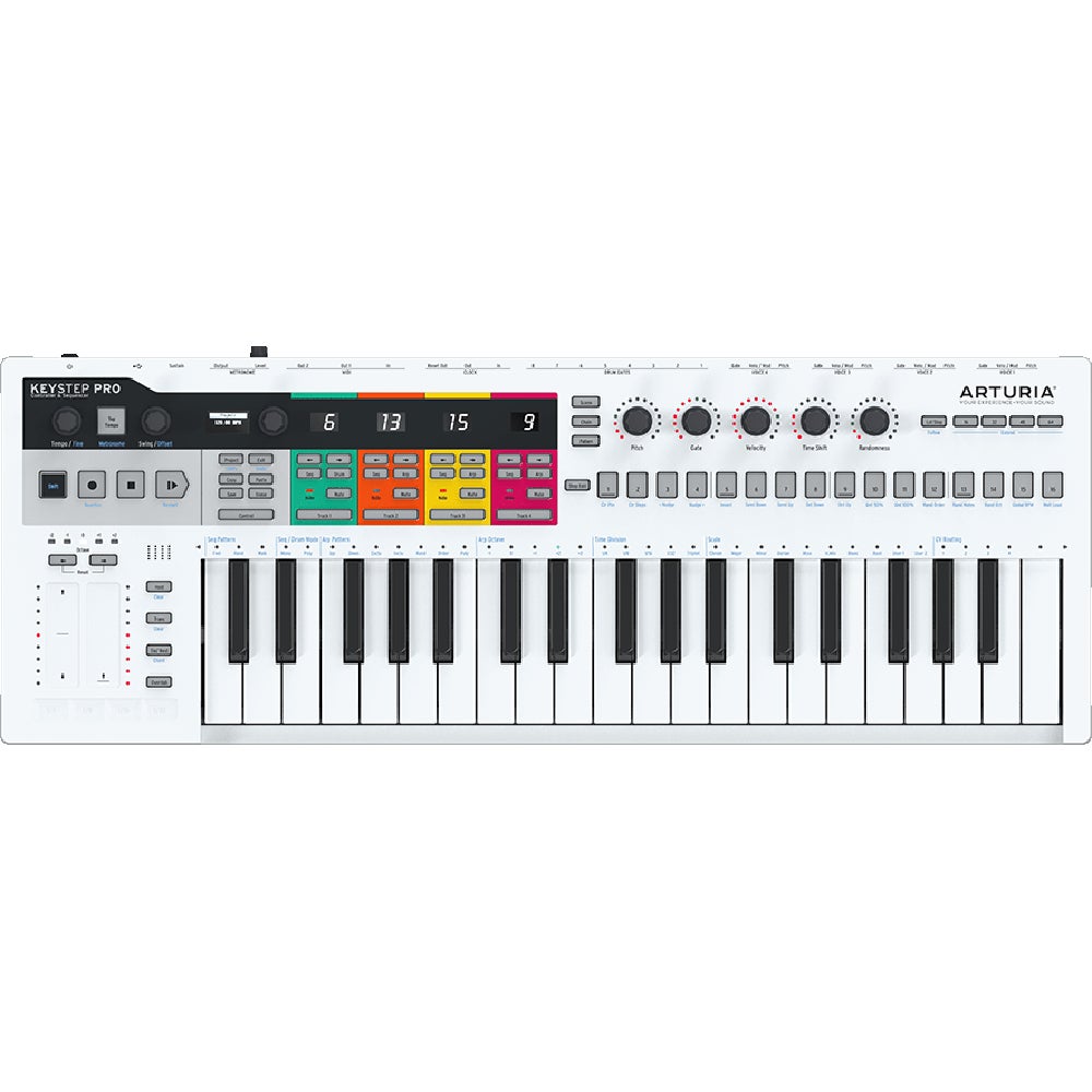 Arturia KeyStep Pro MIDI keyboard en sequencer