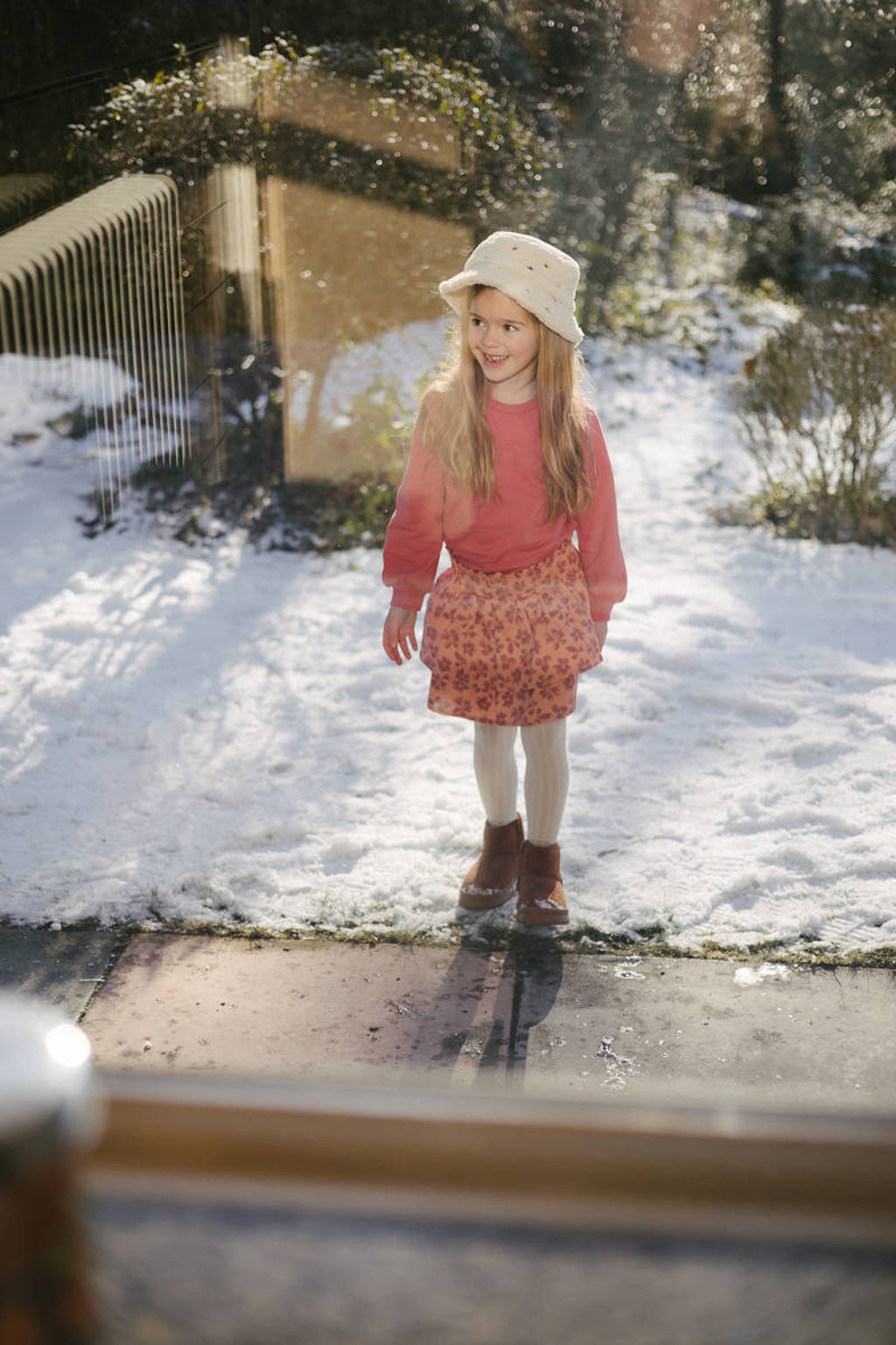 LEVV sweater PHAE koraal roze