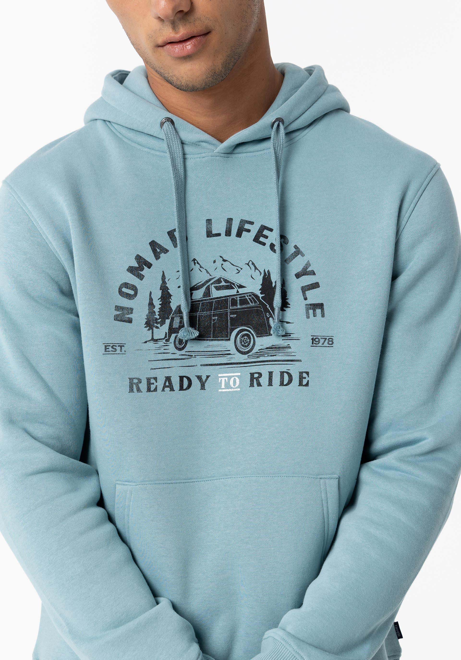 Hoodie com Estampado Frontal