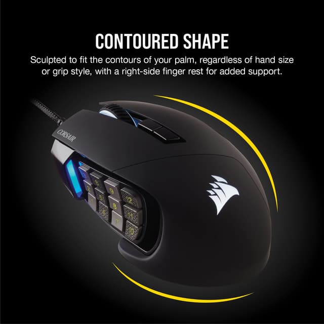 Corsair Scimitar Elite RGB gaming-mus