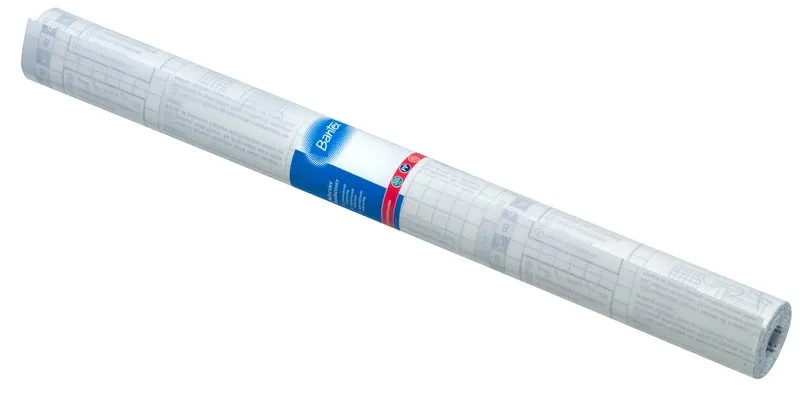 Bogplast Bantex 50 cm x 10m transparrent 80 µm - selvklæbende med forsinket klæbeevne