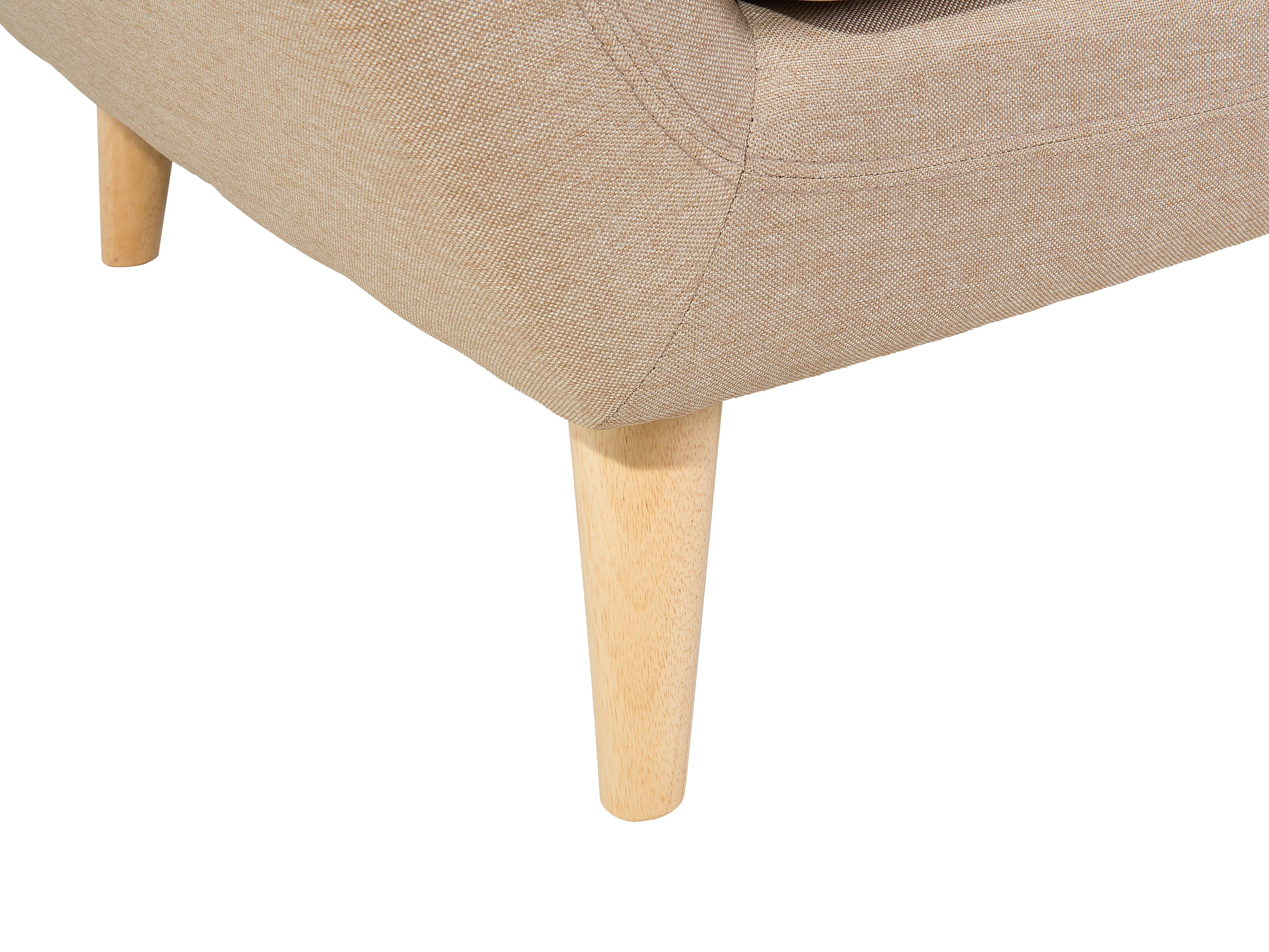 Bank 3-zits MOTALA Stof Beige