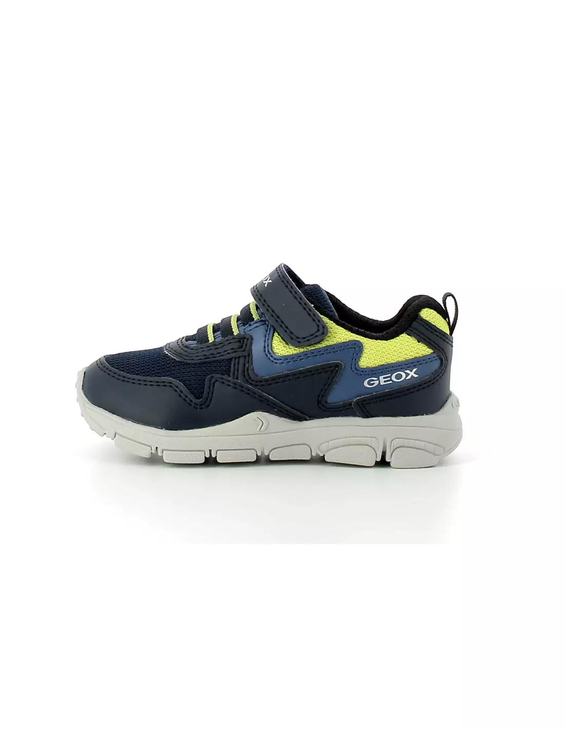 GEOX NEW TORQUE BOY - Baskets Navylime