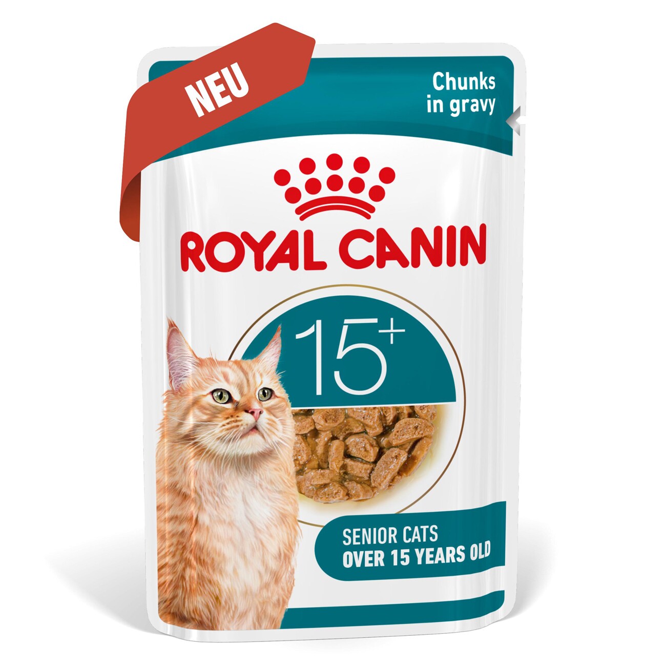 ROYAL CANIN Nassfutter Katze, Senior Agening 15+, Sauce 12x85 g