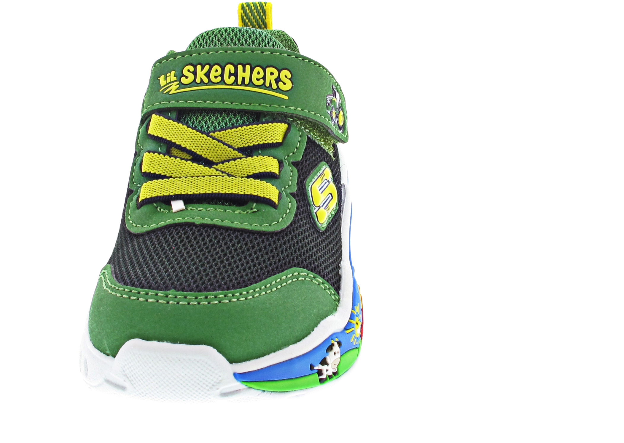 Skechers Play Scene-Barn-Squad Bud Lauflernschuh grün