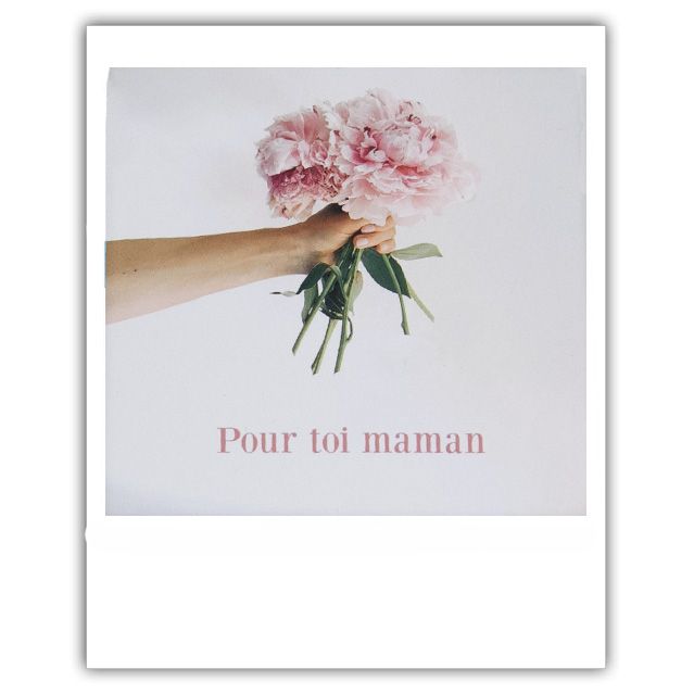 Carte polaroid pour toi maman Pickmotion
