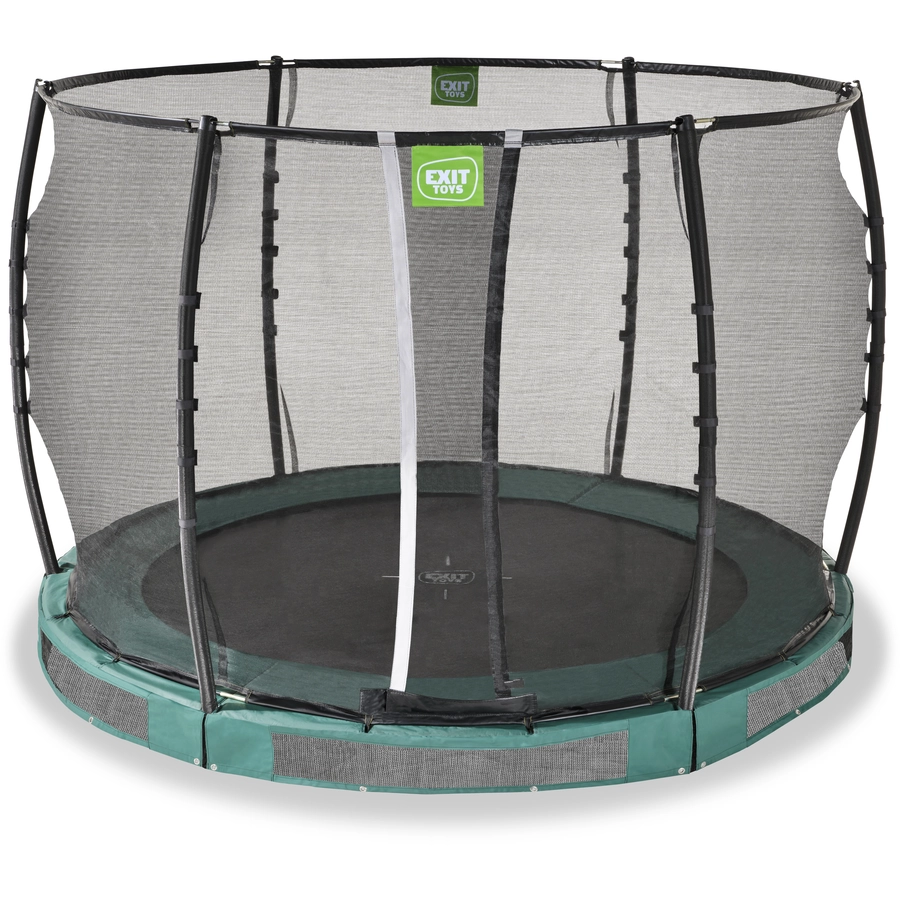 EXIT Allure Premium Bodentrampolin ø305cm - grün