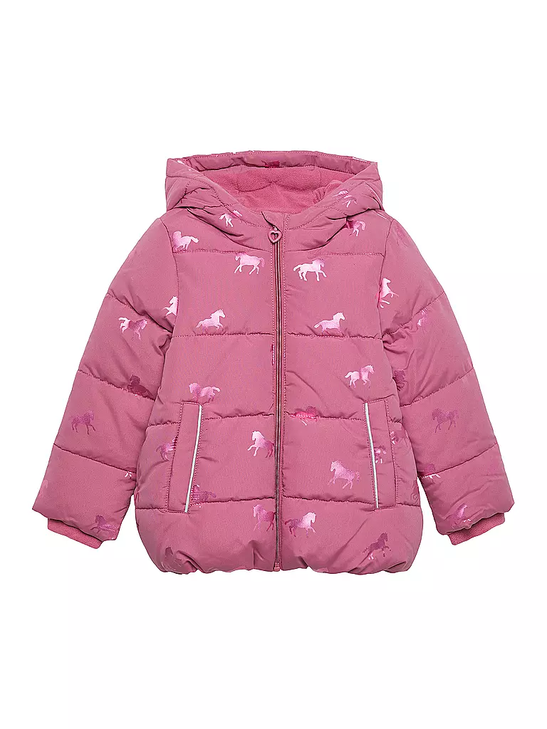 S.OLIVER Mädchen Steppjacke pink