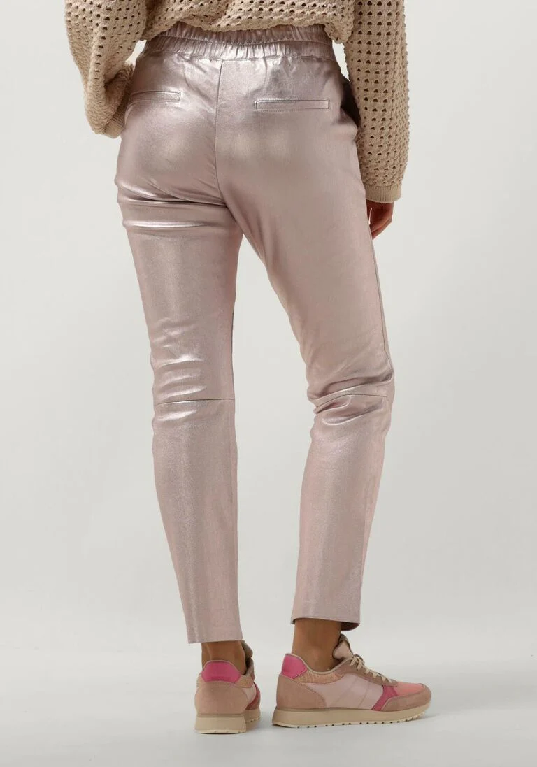 IBANA lichtroze ibana pantalon pablo metallic