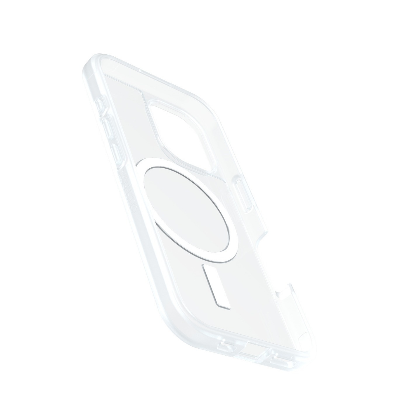 iPhone 16 MagSafe Hybrid Hülle TPU Bumper   Hardcase Rückseite React Series (77-96245) - Transparent