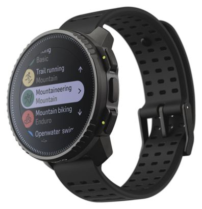 Montre GPS Suunto Vertical Steel Solar All Black - Noir