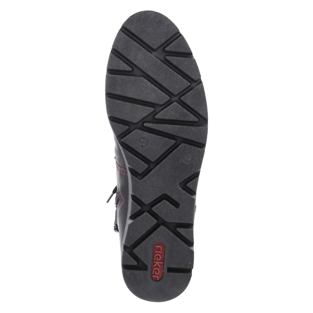 RiekerSchnürstiefeletten - rot