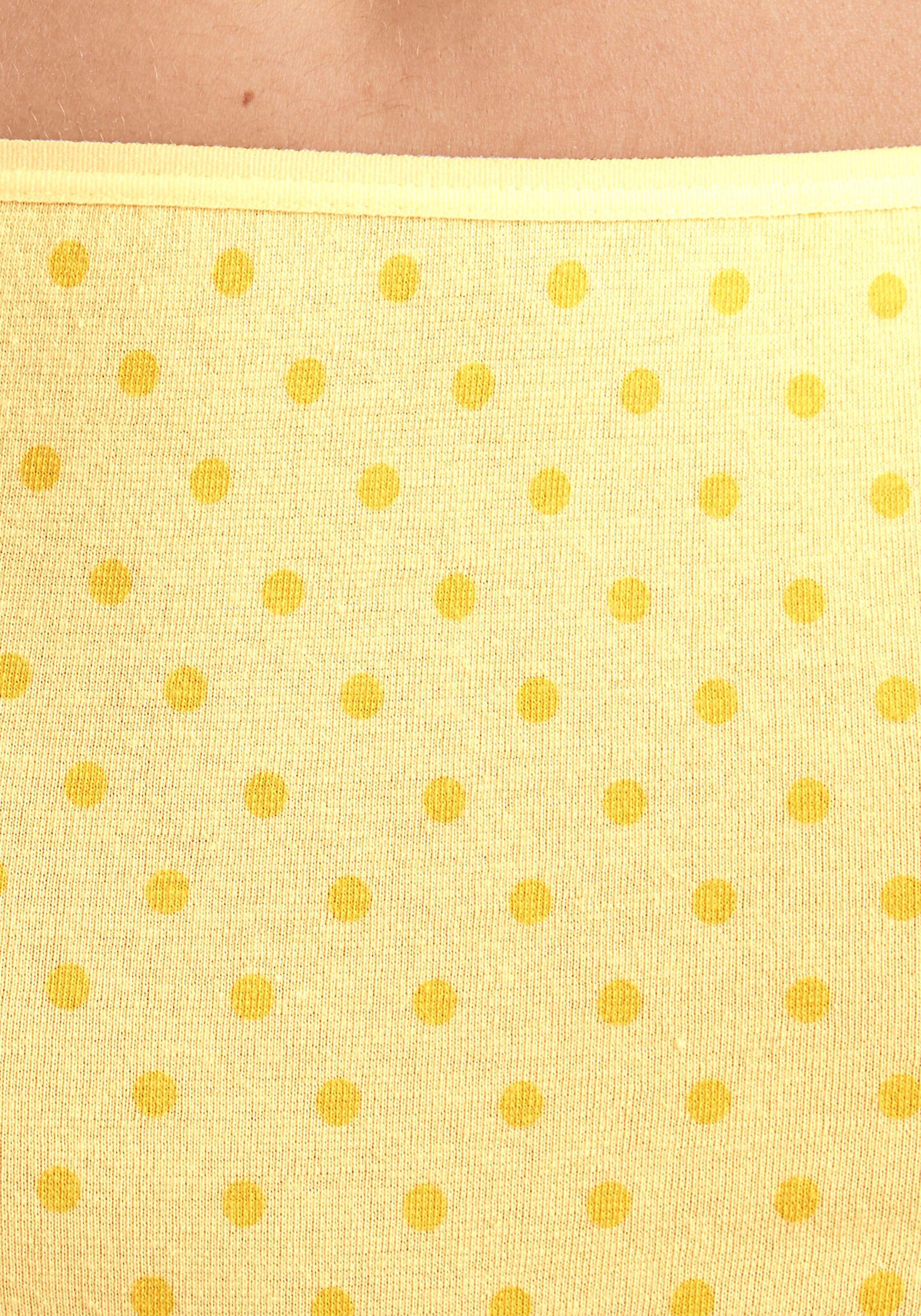 petite fleur Taillenslip in lila, rosa, gelb, grün, orange