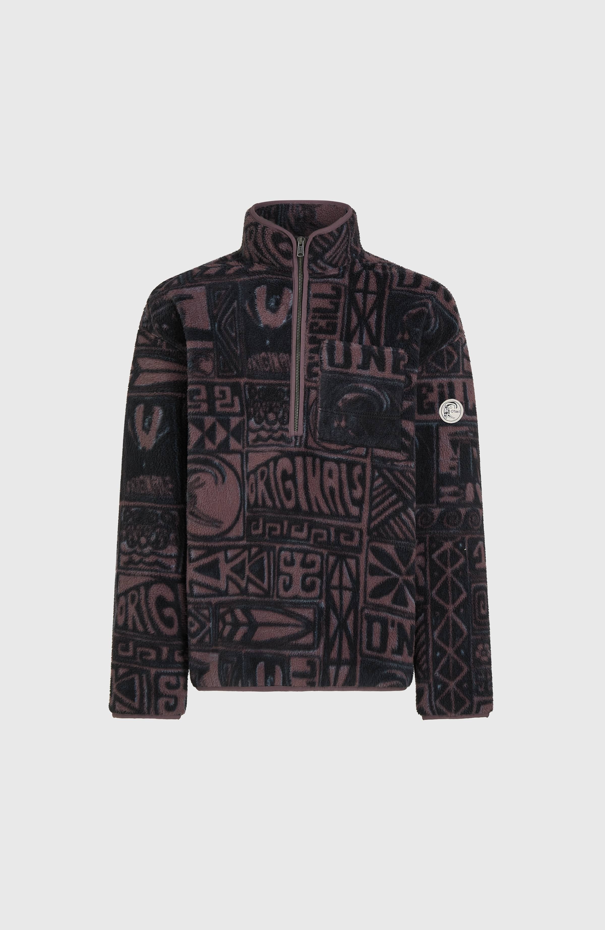 Trui O'Riginals Fleece met halve rits