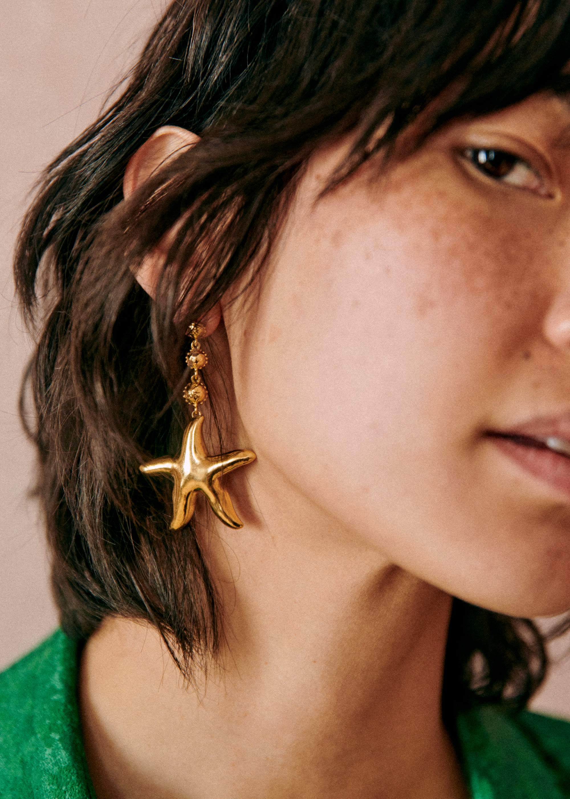 Boucles d'oreilles Selena - Doré - E-SHOP/BIJOUX Boucles d'Oreilles 5905802