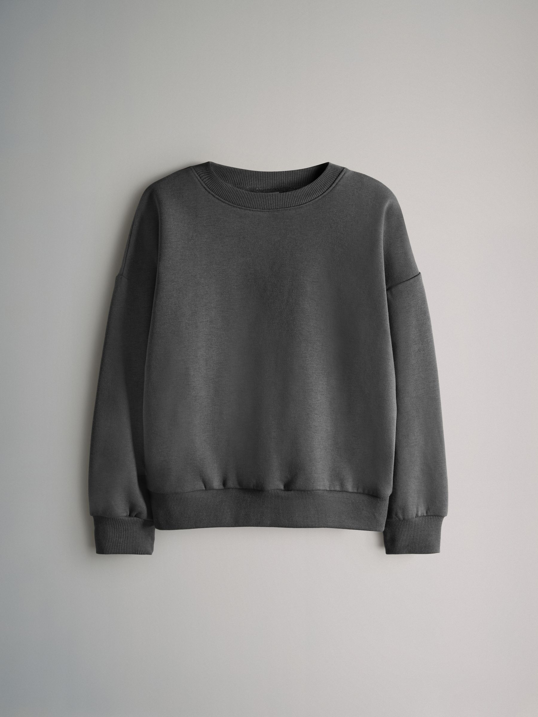 Black/Grey/Green - The Set 4 Pack Crew Neck Jersey Sweatshirts