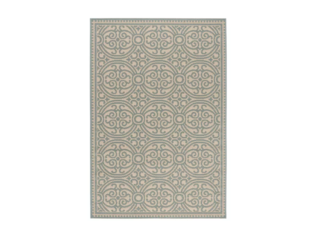 Tapis Aqua & Cream 91 X 152 cm - Alicudi