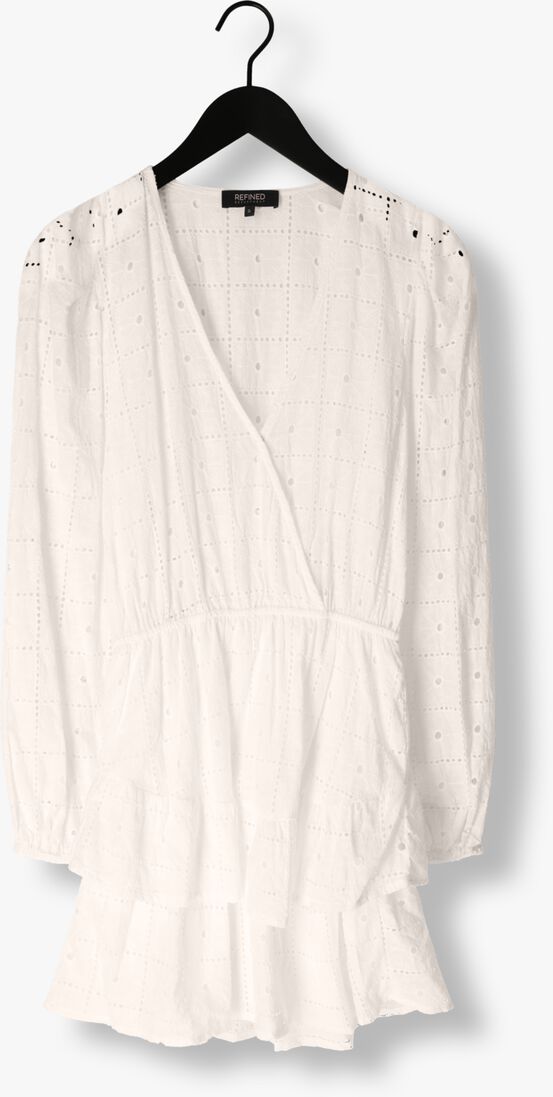 REFINED DEPARTMENT gebroken wit refined department mini jurk eloise