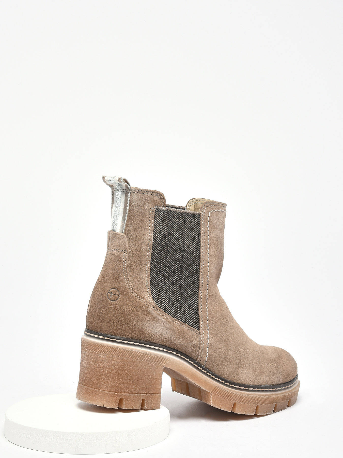 Chelsea boots  talon en cuir TAMARIS
