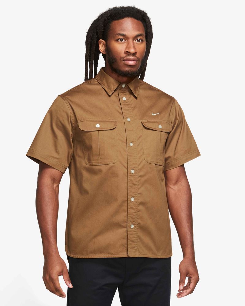Chemise Nike SB Marron pour homme