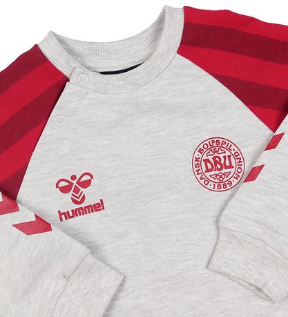 Hummel Sweatshirt - DBU - hmlHonor - Light Grey Melange meliert