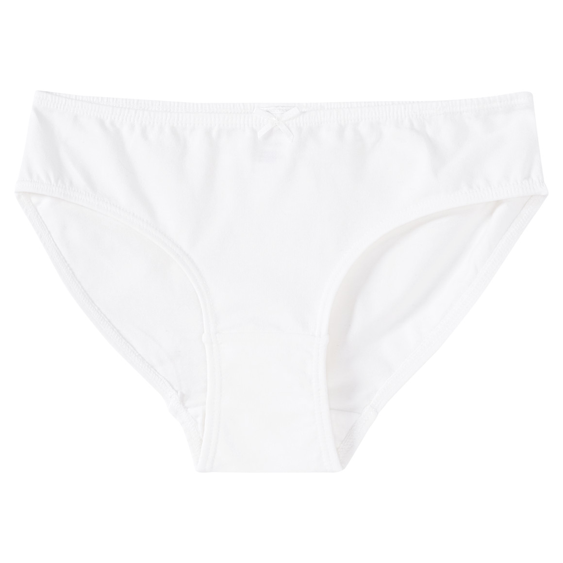 Famy 3 Mädchen Slips aus Bio-Baumwolle dunkelblau / weiss