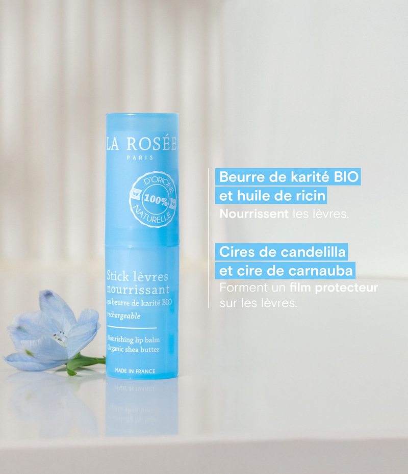 Stick lèvres nourrissant rechargeable
