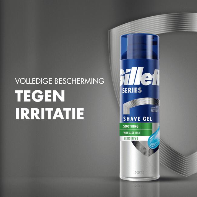 Gillette Series Verzachtende Scheergel 200 ML