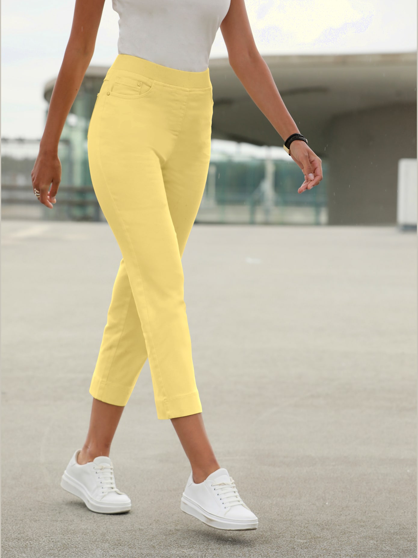 Jean 7/8 avec coton