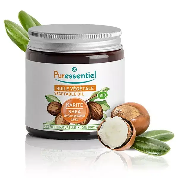 Manteiga de Karité Orgânica Puressentiel com Óleo Vegetal 100ml