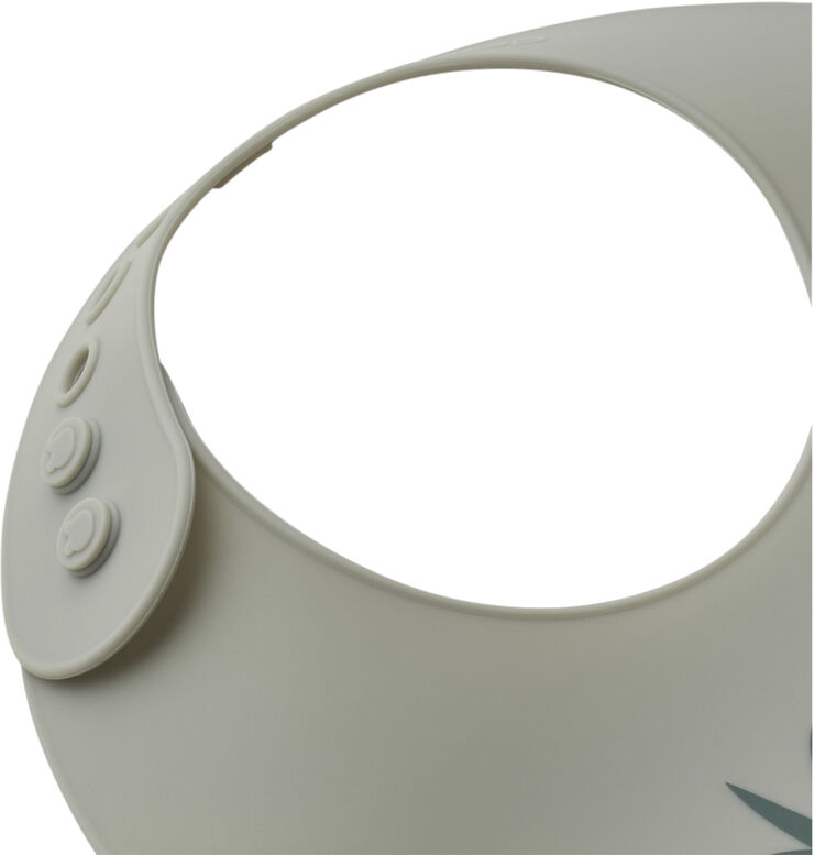 Liewood Tilda Silicone Bib 2-Pack Fruit dove blue