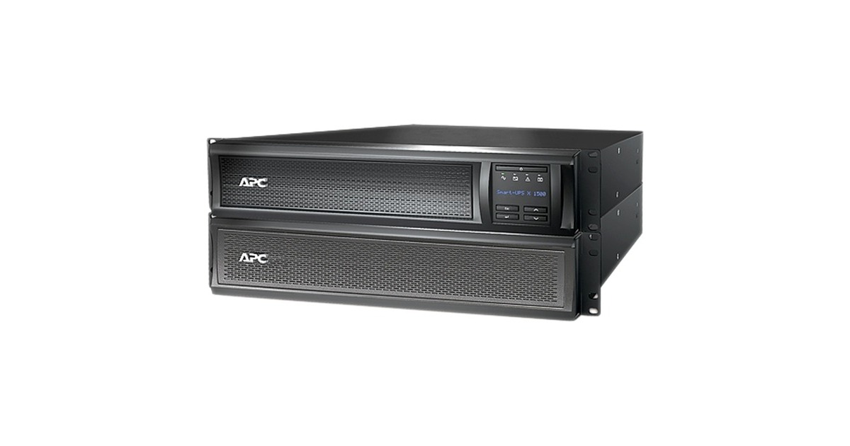 APCSmart-UPS X 1500VA noodstroomvoeding ups  (Zwart, 8x C13 uitgang, USB, NMC, 2U, SMX1500RMI2UNC, Retail)