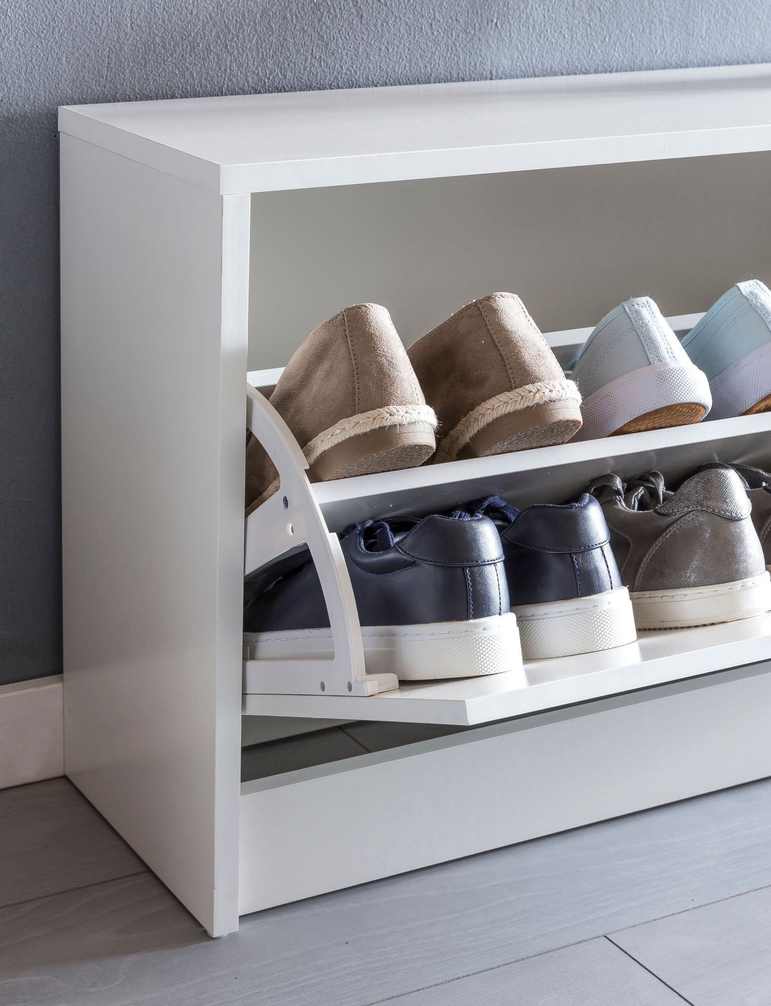 Schuhschrank SPLIT Weiß