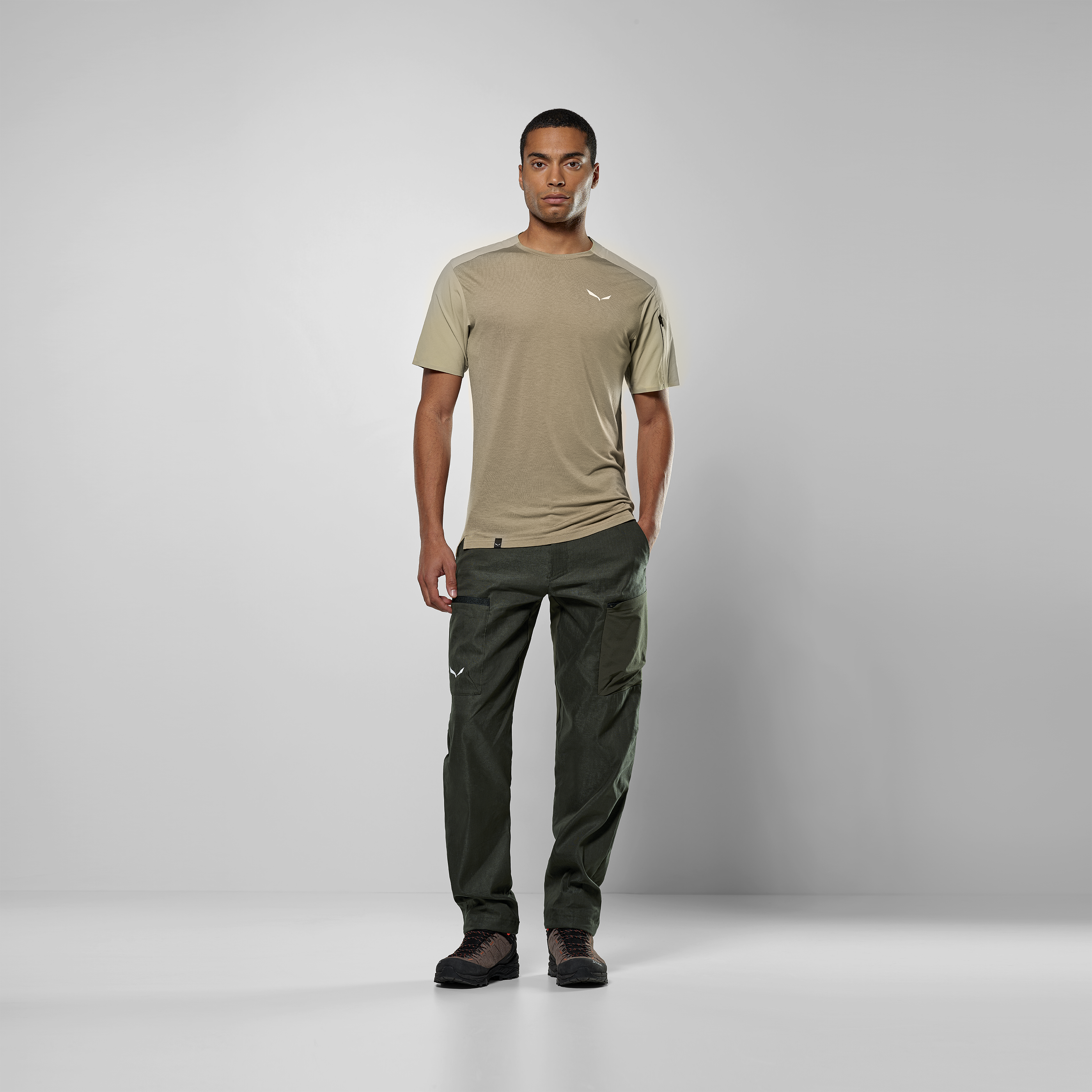 Puez Merino Hybrid T-Shirt Herren