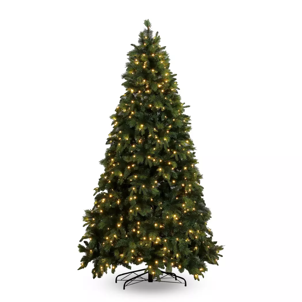 Weihnachtsbaum mit LED 225 cm