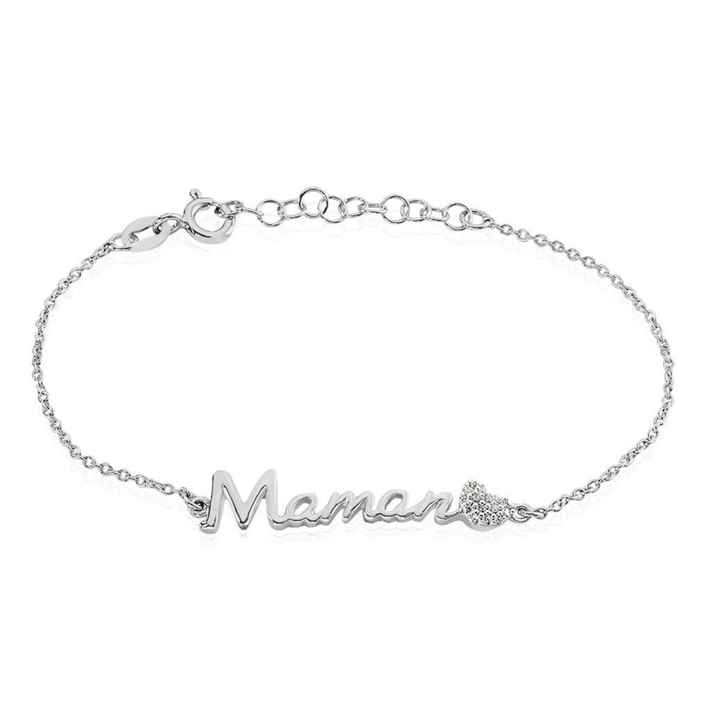Bracelet Rera Argent Blanc Oxyde De Zirconium