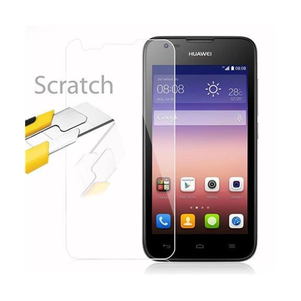 Huawei ASCEND Y550 Skjermbeskytter Skärmskydd