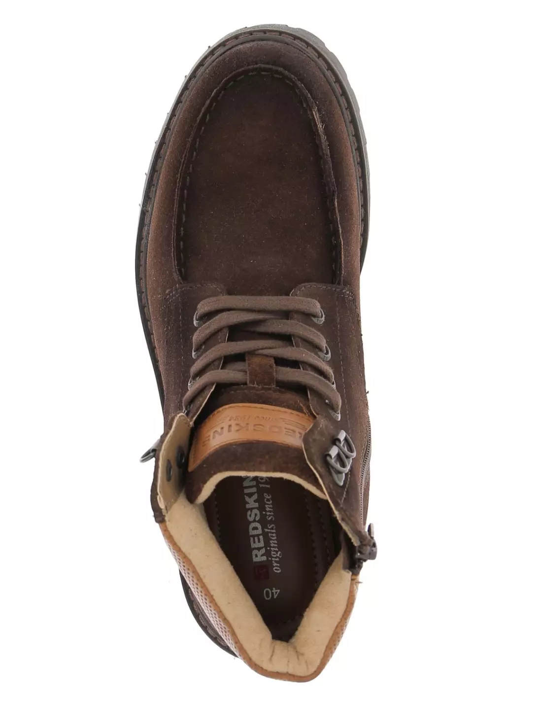 REDSKINS TEMPLE - Bottines & boots MARRON+COGNAC