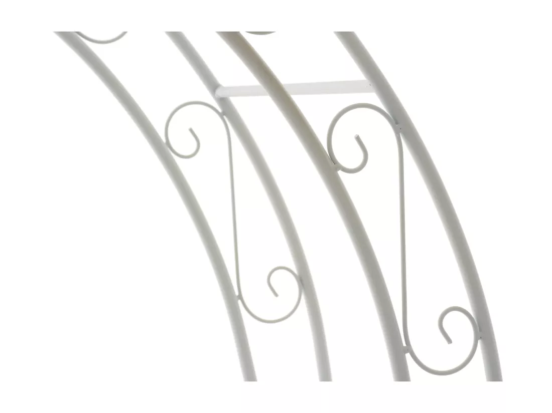 Arche à rosiers - Métal & Métal - Blanc - Lenz