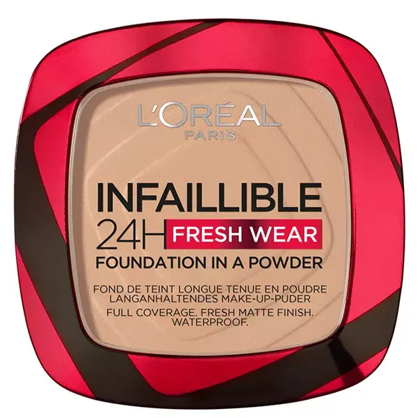 L'Oréal Paris Infaillible 24h Fresh Wear Fond de Teint Poudre N°120 Vanille 9g