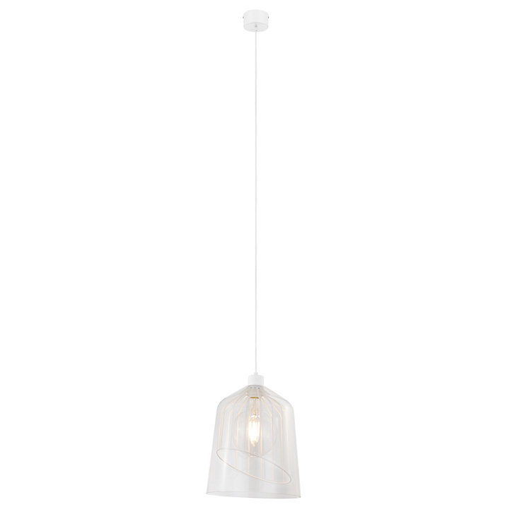 Suspension Calaneo GoodHome blanc IP20 E27