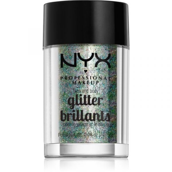 Nyx Glitter Rosto & Corpo Tom Crystal