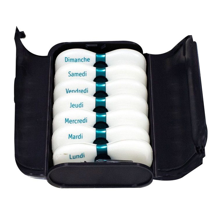 Pilbox Moov Pilulier semainier 7x2 cases