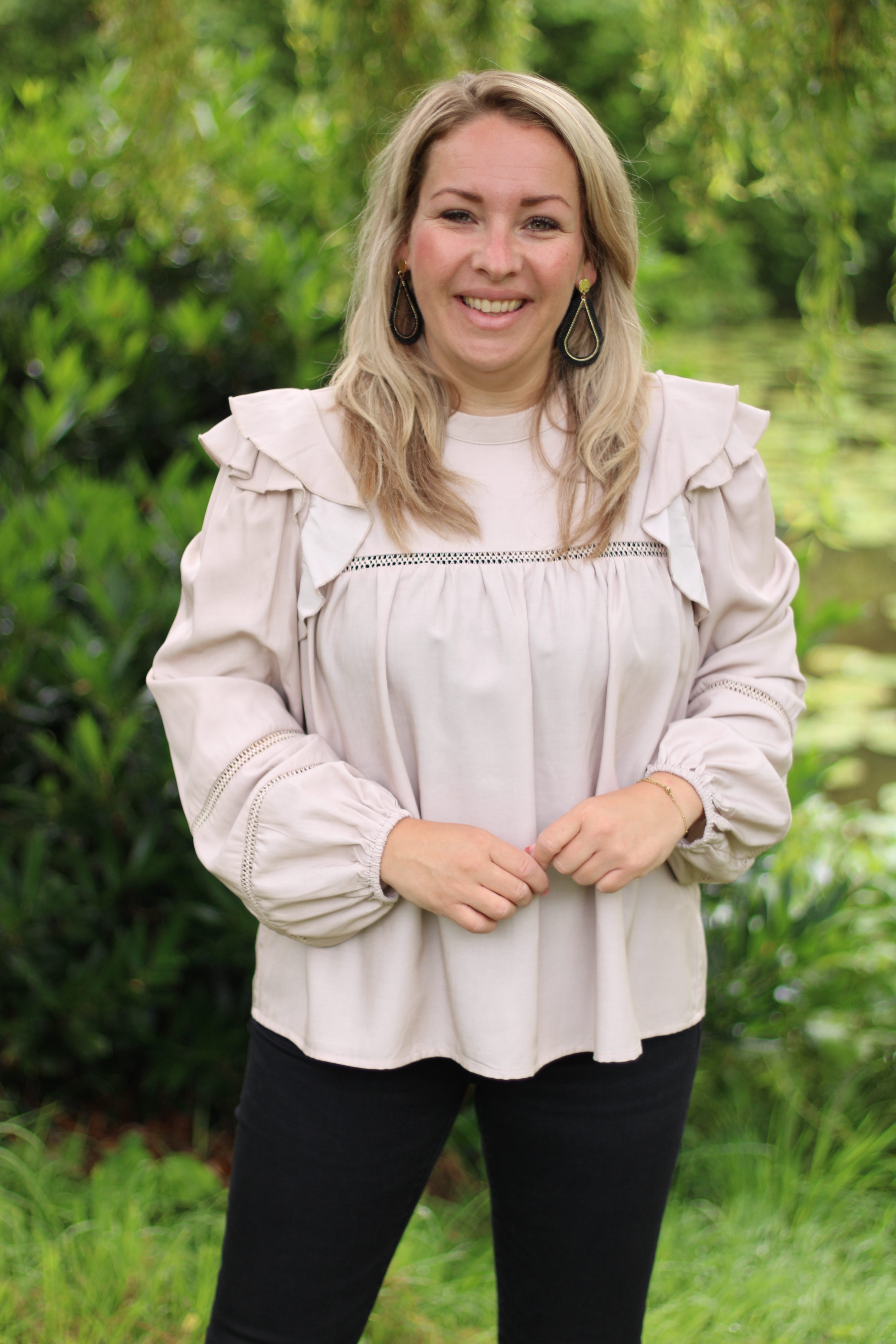 Culture - Olly Blouse - Dune Melange