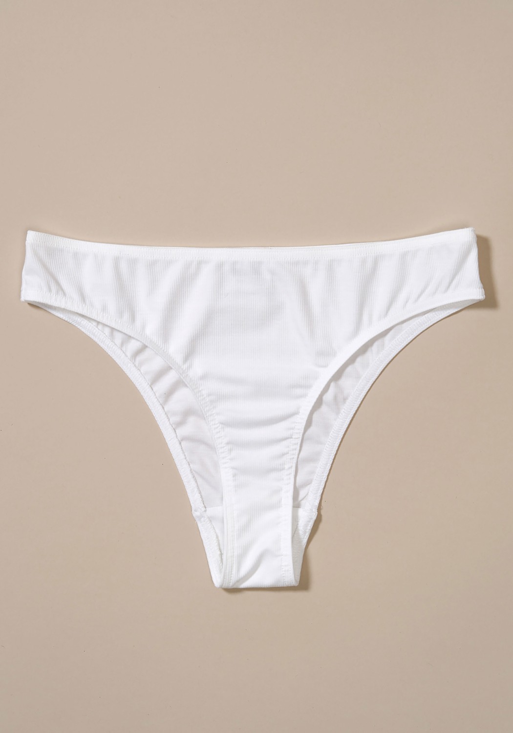 Moi Basics Cheeky Slip White