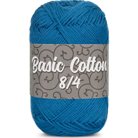 Basic cotton - koboltblå 006