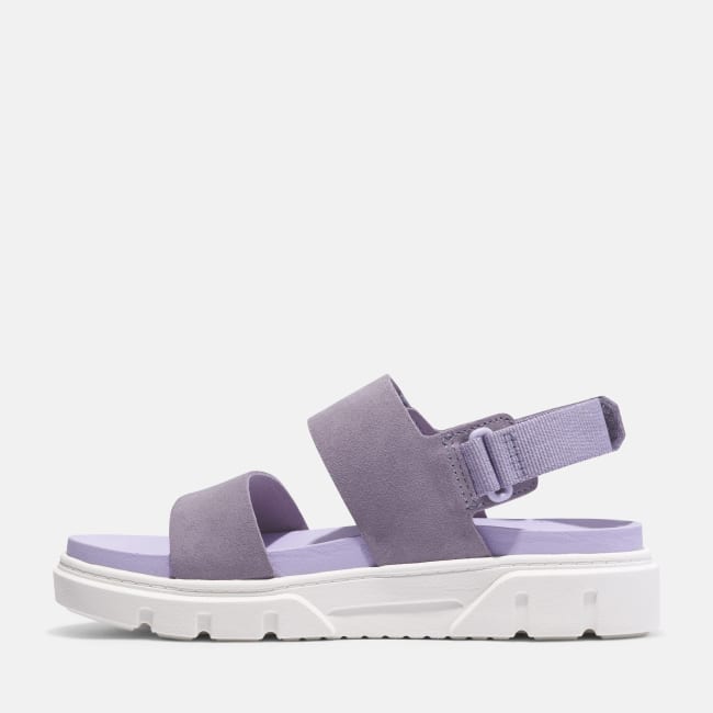 Sandalo a Doppia Fascia Greyfield da Donna in                viola