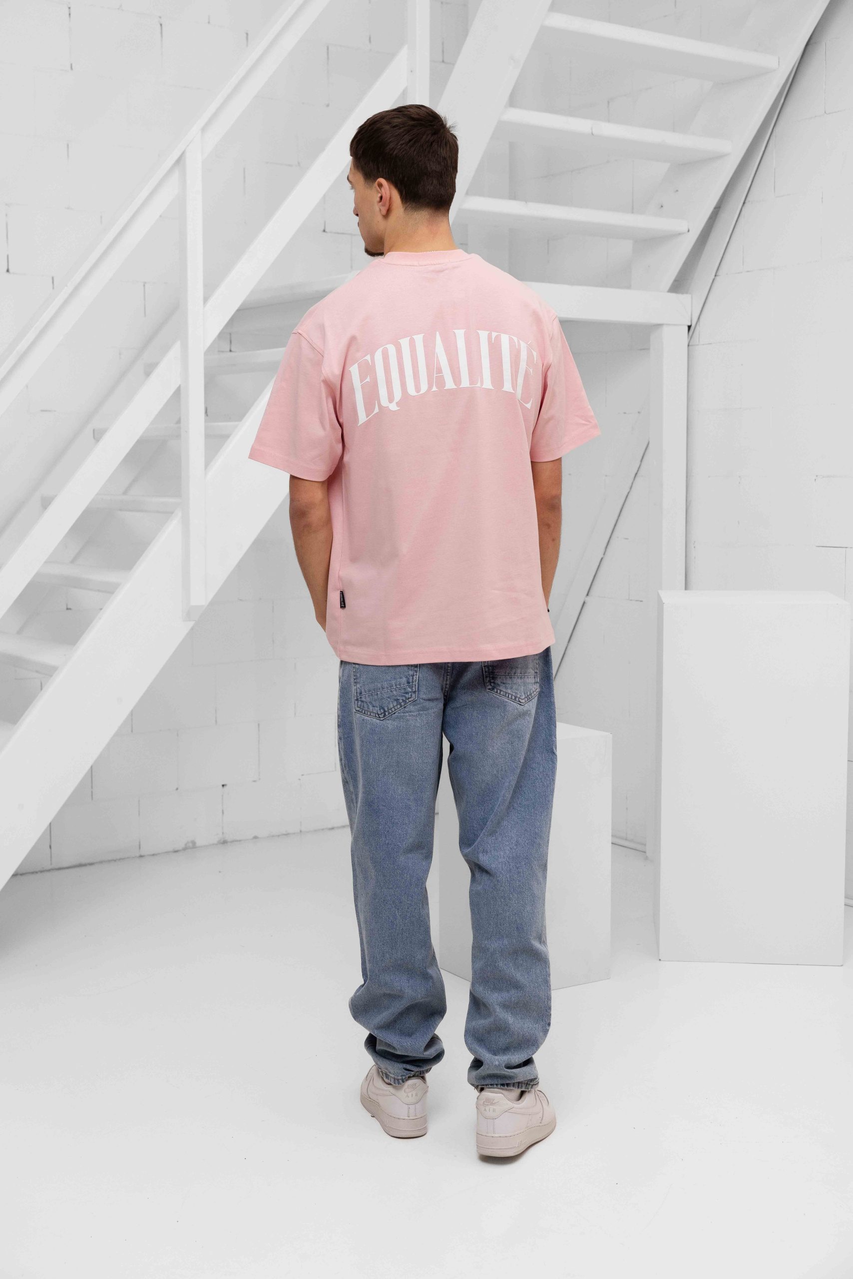 Equalité Oliver T-Shirt Heren Roze