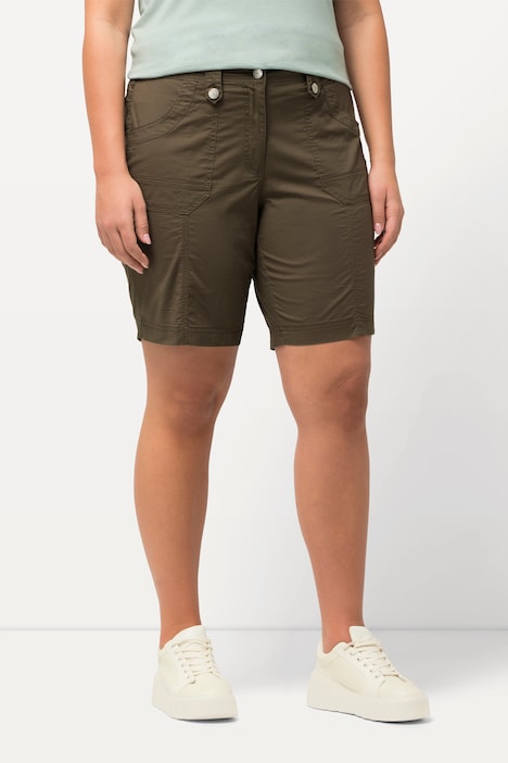 Cargo-Bermuda, Komfortbund, 4-Pocket-Schnitt