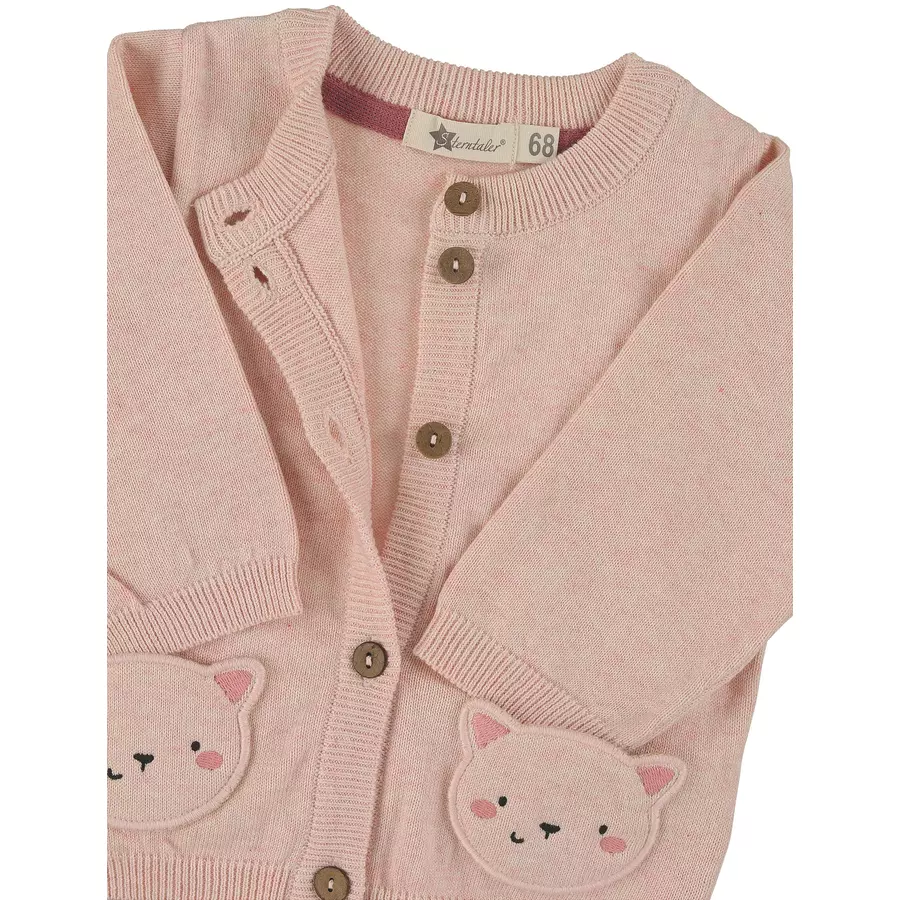 Sterntaler Strickjacke rosa